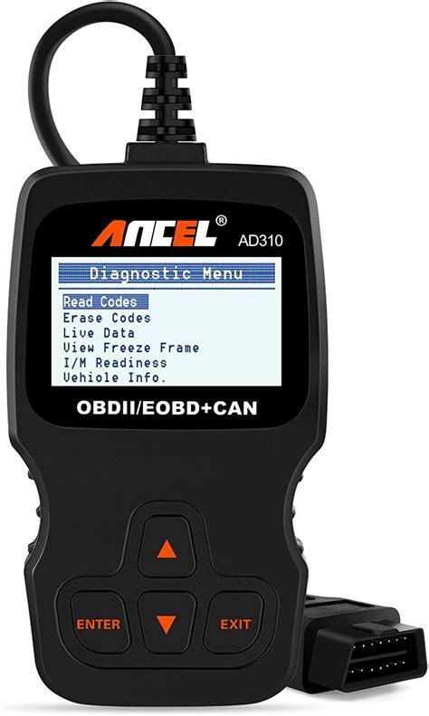 1 x ANCEL AD310 Classic Enhanced Universal OBD. . Ancel ad310 universal obd ii scanner
